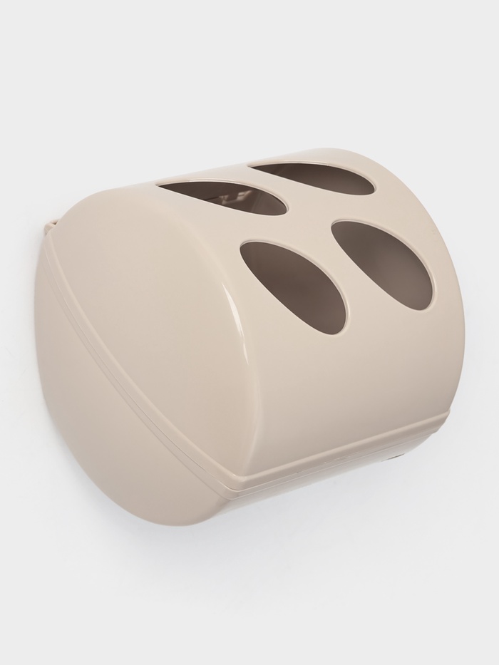 Держатель для туалетной бумаги Keeplex Light, 13.4×13×12.4 см, бежевый топаз - Фото 1