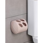 Держатель для туалетной бумаги Keeplex Light, 13,4×13×12,4 см, цвет бежевый топаз - Фото 2