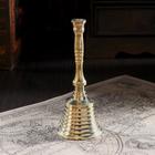 Колокол «Антик. Кольца», 12 см, латунь - Фото 1