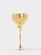 Бокал для вина, 20×9×9 ± 1 см, латунь - Фото 1