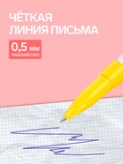 Ручка-прикол Calligrata «Утка», с кубиками, автоматическая, синий стержень, гелевая, МИКС - Фото 3