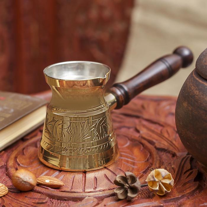 Турка «Кувшин», 100 мл, латунь - Фото 1