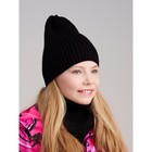 Комплект для девочек: шапка, снуд, размер 54 - фото 297151975