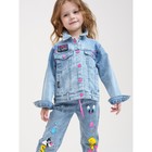 Куртка джинсовая для девочки PlayToday, рост 122 см - Фото 3
