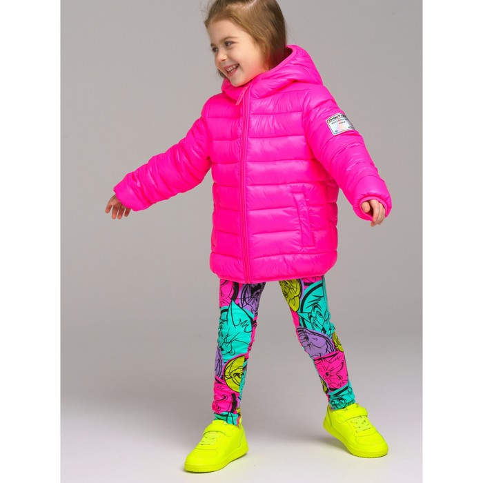 Куртка демисезонная для девочки PlayToday, рост 110 см - Фото 1