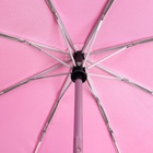 Зонт автоматический «Орнамент», сатин, 3 сложения, 8 спиц, R = 52 см, цвет розовый - Фото 6