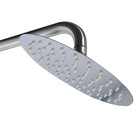 УЦЕНКА Душевая система ZEIN ZS-2, смеситель, тропическая и ручная лейка, нерж. сталь, сатин - Фото 2