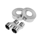 УЦЕНКА Душевая система ZEIN ZS-2, смеситель, тропическая и ручная лейка, нерж. сталь, сатин - Фото 6