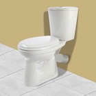 УЦЕНКА Унитаз компакт ЛЗСФ «Комфорт Стандарт NEW», нижняя подводка, сиденье, кнопка БЕЗ БАЧКА - Фото 14