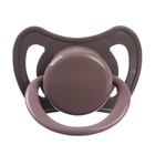 Соска - пустышка латексная ортодонтическая «Лес», от 6 мес., коричневый - Фото 6