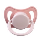 Соска - пустышка латексная ортодонтическая «Нежность», от 6 мес., розовая - Фото 4