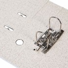 Пaпкa-регистратор А4 70мм Hatber "Белый мрамор", матовая ламинация, запечатанный форзац - Фото 3