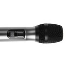 Микрофон для караоке ELTRONIC 10-06, беспроводной, приемник, черный - фото 9281502