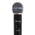 Микрофон для караоке ELTRONIC 10-03, беспроводной, приемник, черный - Фото 5