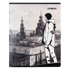 Тетрадь 96 листов, в клетку, "Перспектива", обложка мелованный картон, твин-лак, УФ-лак, 5 дизайнов, МИКС - фото 22192311