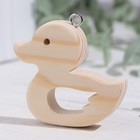 Заготовка для творчества брелок "Утенок утенок" 4х5х1,4х5,1,3 см - фото 22883846