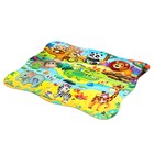 УЦЕНКА Пазлы с тактильными вставками «Зверята джунглей», 13 деталей 9663850