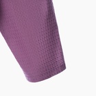 Халат вафельный женский Экономь и Я рукав 3/4 цвет лаванда, размер 50-52, 100% хлопок, 200 г/м² - Фото 8