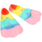 Ласты для плавания ONLYTOP, р. 30-35, цвет радужный - Фото 5