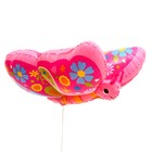 Шар фольгированный 30" «Розовая ажурная бабочка» - фото 319440070