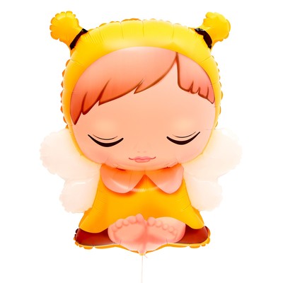 Воздушный шар полимерный 35" «Девочка-пчёлка», фигура