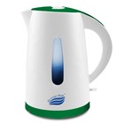 Чайник электрический «‎‎Томь-1», пластик, 1.7 л, 1850 Вт, цвет белый-зеленый - Фото 2