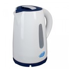 Чайник электрический «‎‎Томь-1», пластик, 1.7 л, 1850 Вт, цвет белый-синий - фото 51358690