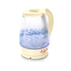 Чайник электрический «‎‎Мастерица ЕК-1801G», стекло, 1.8л, 1850 Вт, цвет ваниль - фото 297152395