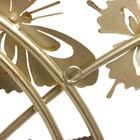 Декор настенный металл "Бабочки" золото 138х56 см - Фото 4