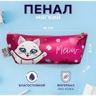 Пенал мягкий Calligrata «Миленькие котята», 1 отделение, 80×190×40 мм, объёмный, искусственная кожа - Фото 1