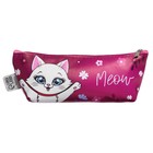Пенал мягкий Calligrata «Миленькие котята», 1 отделение, 80×190×40 мм, объёмный, искусственная кожа - Фото 3