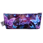 Пенал школьный, искусственная кожа, 8×19×4 см - Фото 3