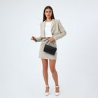 Сумка женская кросс-боди на магните, 24×6×14 см, чёрная - Фото 2