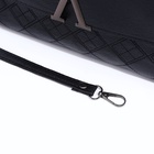 Сумка женская кросс-боди на магните, 24×6×14 см, чёрная - Фото 8