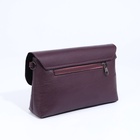 Сумка женская кросс-боди на магните, 24×6×14 см, фиолетовая - Фото 4