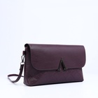 Сумка женская кросс-боди на магните, 24×6×14 см, фиолетовая - Фото 6