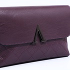 Сумка женская кросс-боди на магните, 24×6×14 см, фиолетовая - Фото 5