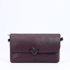 Сумка женская на магните, цвет фиолетовый - Фото 1