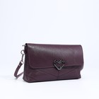 Сумка женская на магните, цвет фиолетовый - Фото 4