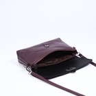 Сумка женская на магните, цвет фиолетовый - Фото 8