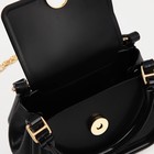 Сумка детская для девочки на магните, чёрная - Фото 3