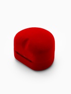 Футляр под 2 кольца «Сердце малое», серёжки, бархатный, 5×5 см, бордовый - Фото 3