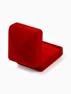 Футляр бархатный под 2 кольца «Традиции», 5×4.5×3 см, цвет красный - Фото 4