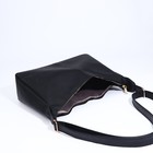 Сумка-мешок на молнии, цвет чёрный - фото 22193892