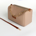 Сумка женская на молнии, цвет бежевый - Фото 6