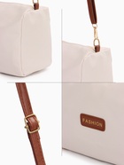 Сумка женская кросс-боди на молнии, 22.5×12×14 см, белая - Фото 2