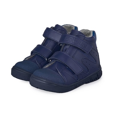 Ботинки детские, размер 22, цвет тёмно-синий