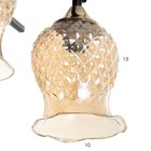 Люстра "Либель" 5хE27 40Вт черный 50х50х28 см BayerLux - фото 22193963