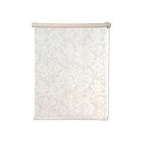 Рулонная штора «Романтика», 100х160 см, цвет кремовый