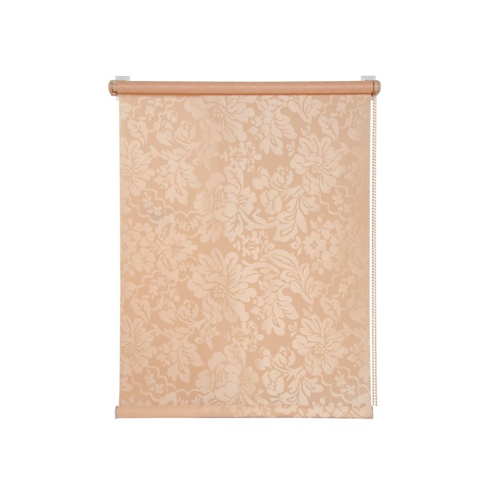 Рулонная штора «Романтика», 100х160 см, цвет персик